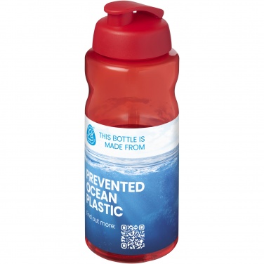 Logotrade liikelahjat mainoslahjat tuotekuva: H2O Active® Eco Big Base 1 litran urheilujuomapullo flip lid -kannella