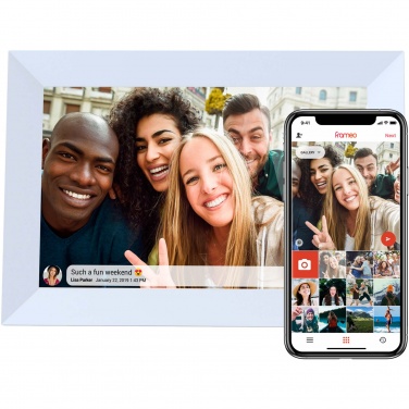 Logotrade mainoslahja ja liikelahja kuva: Prixton Prado 10 Frameo tuuman wifi-käyttöinen digitaalinen valokuvakehys
