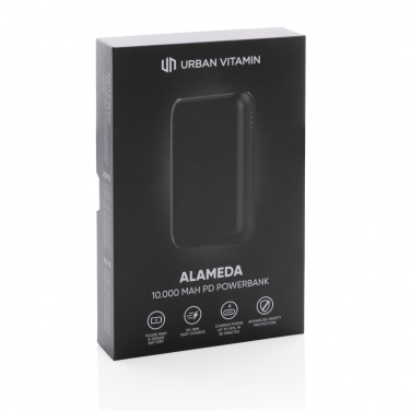 Logo trade mainoslahja kuva: Urban Vitamin Alameda 10000 mAh PD varavirtalähde