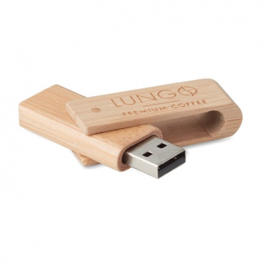 Logo trade liikelahja mainoslahja tuotekuva: Bambu USB 16GB