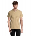 SPRING II MEN Polo 210g, Hiekka