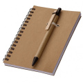 A6 ECO Notepad KEYSTONE, ruskea