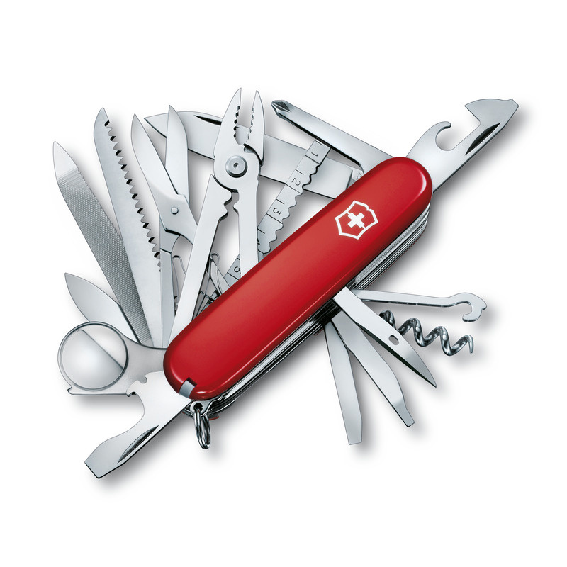 Logo trade liikelahjat mainoslahjat kuva: Taskuveitsi SwissChamp Victorinox