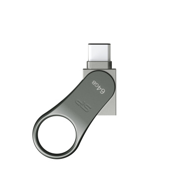 Logotrade liikelahjat mainoslahjat tuotekuva: Pendrive Silicon Power Type-C Mobile C80 3.2 OTG:lle