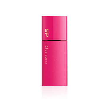 Logotrade mainoslahjat kuva: Pendrive Silicon Power 3.0 Blaze B05, pinkki