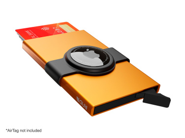 Logo trade liikelahjat mainoslahjat kuva: RFID-luottokorttikotelo, jossa on pidike AirTagille 2163108