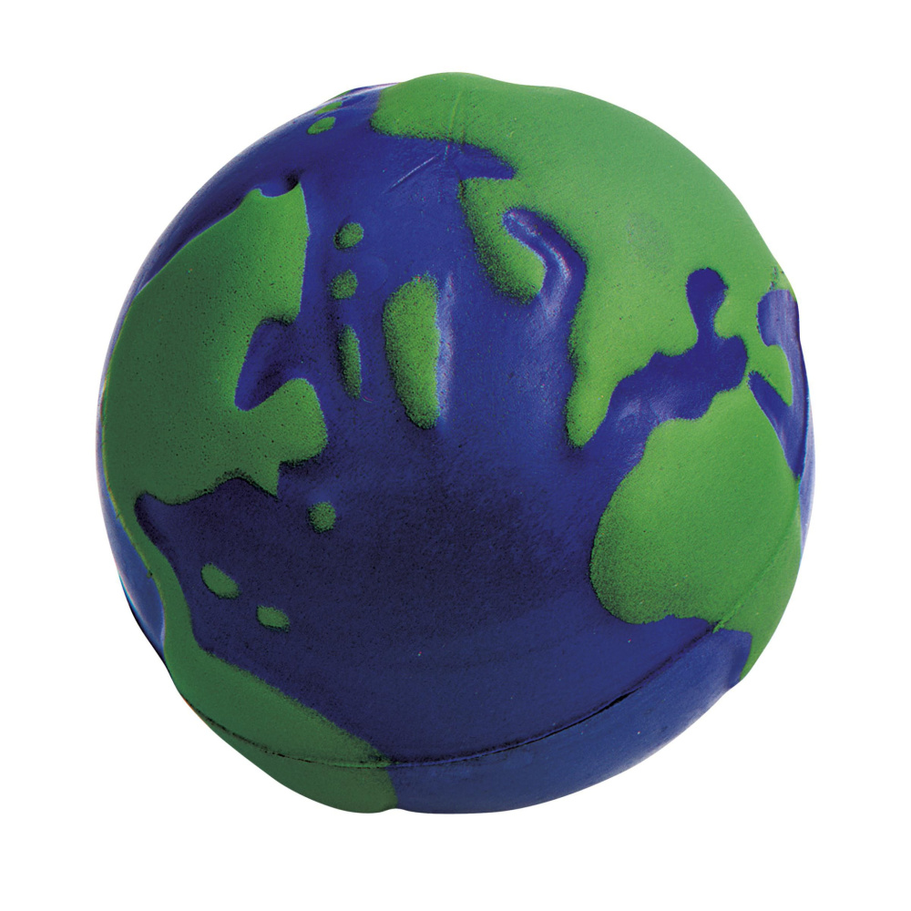 Logo trade liikelahjat mainoslahjat kuva: StressGlobe Ø 6,5 cm stressipallo