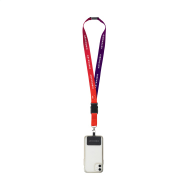 Logo trade liikelahjat tuotekuva: Lanyard Promo Complete Sublimatie RPET 2 cm ja Patch