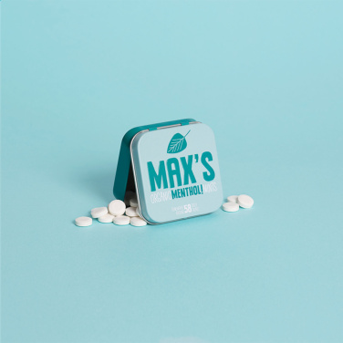 Logo trade liikelahjat tuotekuva: Max's Mints Organic Menthol Mints