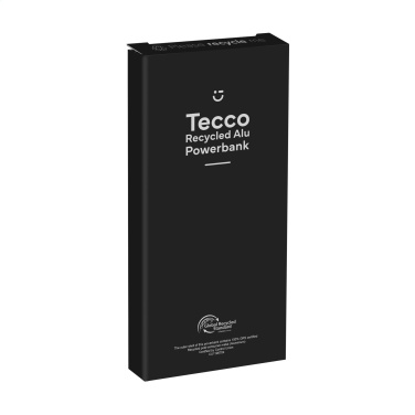 Logo trade mainoslahja ja liikelahja tuotekuva: Tecco GRS Kierrätetty Alu Powerbank 5000 ulkoinen laturi