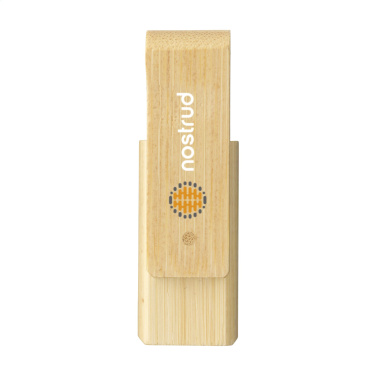 Logotrade mainoslahja tuotekuva: USB Waya Bamboo 8GB