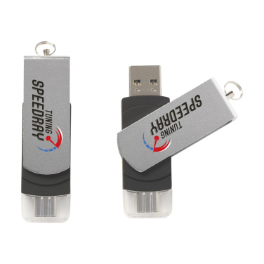 Logo trade mainoslahjat tuotekuva: USB Dual Connect 3.0 - Type-C 16 Gt