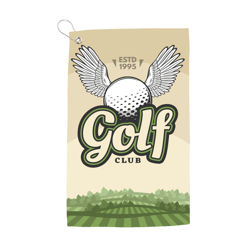 Logotrade liikelahja tuotekuva: Golfpyyhe 400 g/m² 30x50