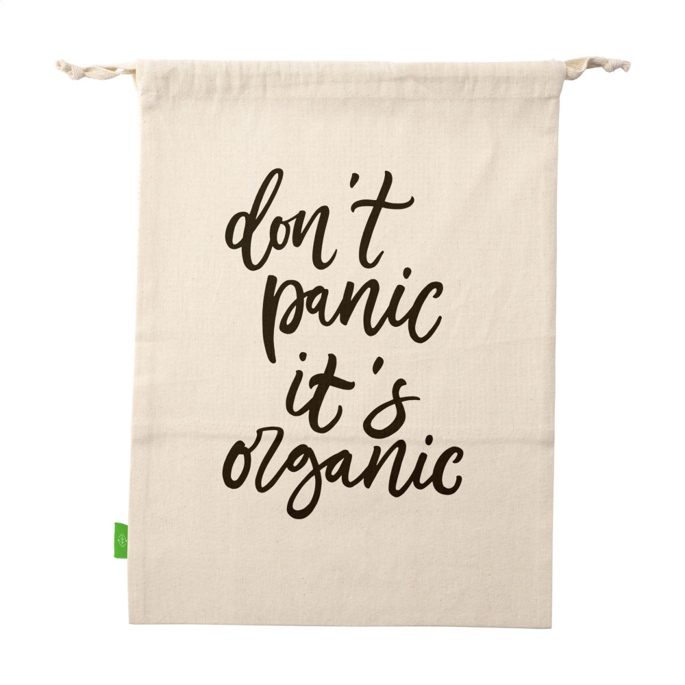 Logo trade mainoslahjat ja liikelahjat kuva: Natura Organic GOTS Mesh Bag (120 g/m²) hedelmäpussi