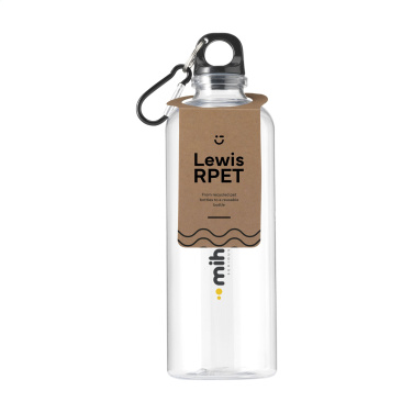 Logotrade mainoslahja tuotekuva: Lewis GRS RPET Bottle 630 ml vesipullo