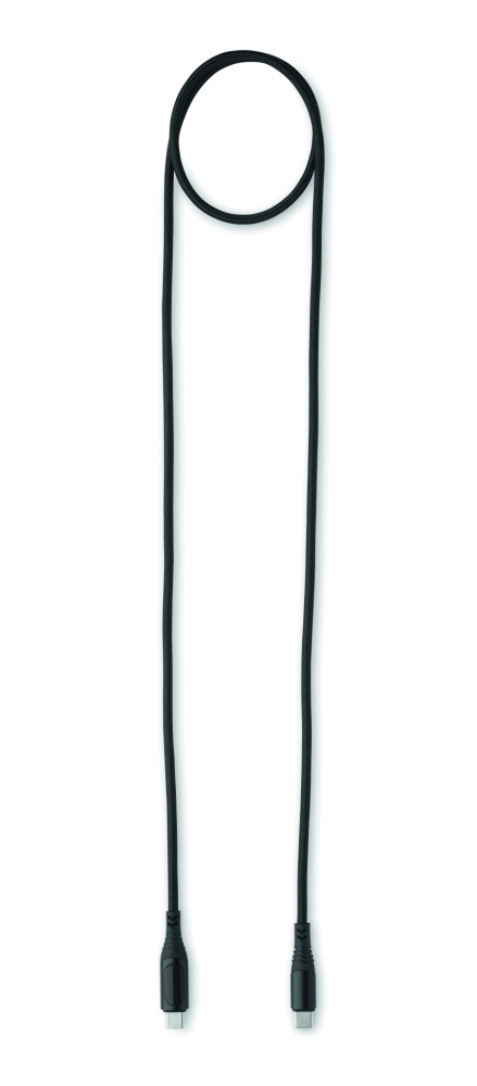 Logotrade liikelahja mainoslahja kuva: 100W latauskaapeli tyyppi-C