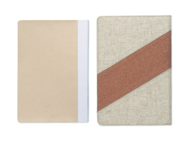 Logotrade liikelahja tuotekuva: A5-muistikirja/ 15 W laturi