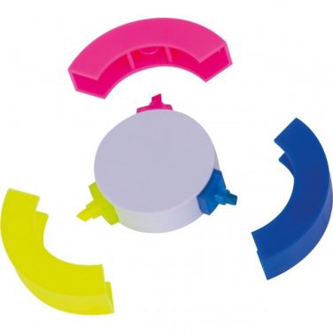 Logo trade mainoslahja kuva: 3-in-1 korostuskynä ANDORRA