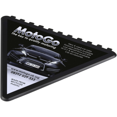 Logotrade mainoslahjat ja liikelahjat tuotekuva: Frosty triangular recycled plastic ice scraper