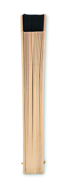 Logo trade liikelahjat tuotekuva: Puinen viuhka