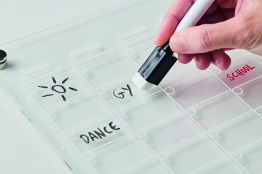 Logo trade liikelahja kuva: Magneettinen akryylikalenteri