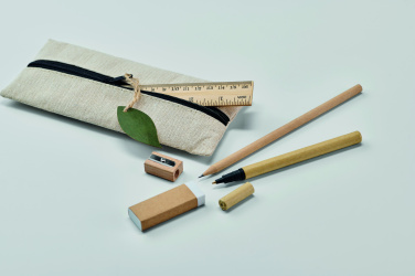 Logotrade mainoslahjat kuva: Kirjoitussetti puu/puuvilla