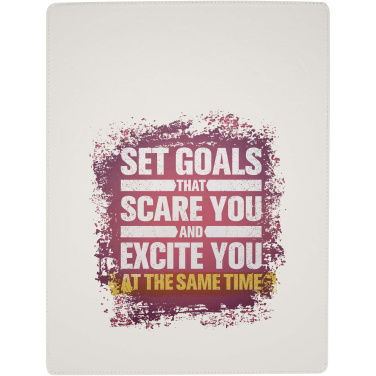 Logotrade liikelahja mainoslahja kuva: Clast A4-kokoinen kirjoitusalusta magneettisulkijalla ja RCS-kierrätetyllä kuulakärkikynällä (musta muste)