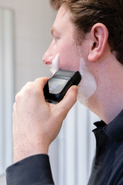 Logotrade mainoslahja tuotekuva: TrimBlade ladattava matkapartakone (IPX7)