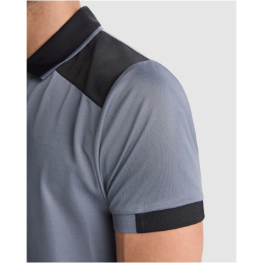 Logotrade mainoslahja ja liikelahja kuva: Samurai antibakteerinen lyhythihainen unisex-poolopaita 160 g/m2