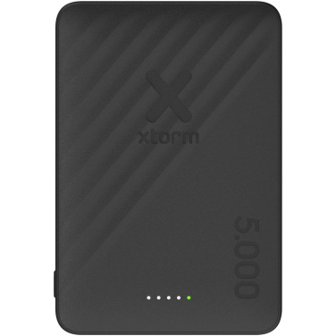 Logo trade liikelahja kuva: Xtorm Go2 langaton varavirtalähde 15 W:n ja 5 000 mAh:n