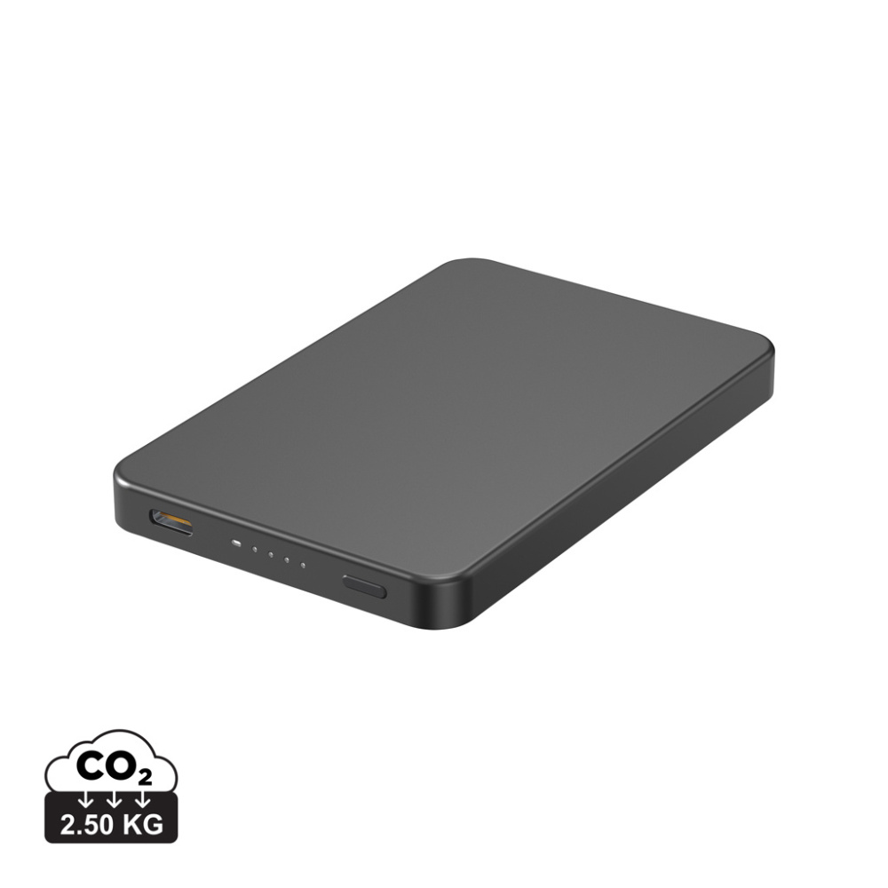 Logo trade mainostuotet tuotekuva: Urban Vitamin Marin 5000 mAh:n 15 W langaton varavirtalähde