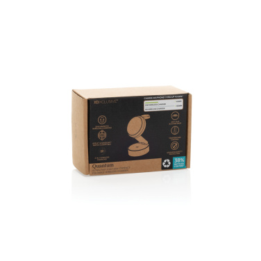 Logo trade mainoslahja ja liikelahja tuotekuva: Quantum RCS 25 W:n huippunopea langaton 3-in-1-laturi