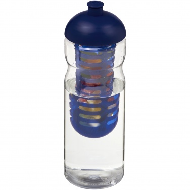 Logotrade dovana nuotrauka: H2O Active® Base 650 ml kupolo dangtelis sportinis buteliukas ir infuzija