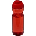 H2O Active® Eco Base 650 ml sportinis buteliukas su atverčiamu dangteliu, Raudona / Raudona