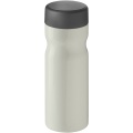 H2O Active® Eco Base 650 ml vandens butelis su užsukamu dangteliu, Dramblio kaulo balta / pilka