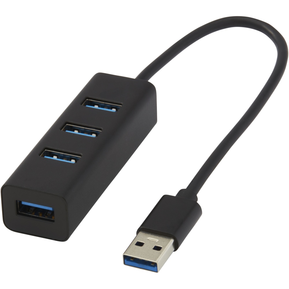 Logotrade dovana nuotrauka: ADAPT aliuminio USB 3.0 šakotuvas