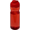 H2O Active® Base Tritan™ 650 ml sportinis buteliukas su atverčiamu dangteliu, Raudona / Raudona