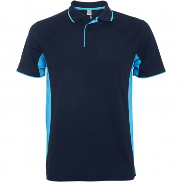 Logotrade reklaminės dovanos nuotrauka: Montmelo unisex sportinis polo trumpomis rankovėmis