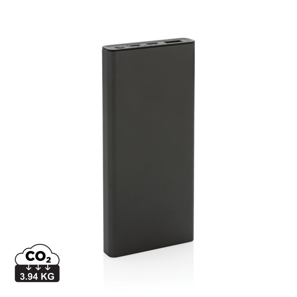 Logotrade verslo dovanos nuotrauka: Terra RCS perdirbtas 18 W aliuminio maitinimo blokas 10 000 mAh