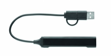 : USB 4 prievadų šakotuvas 19 cm