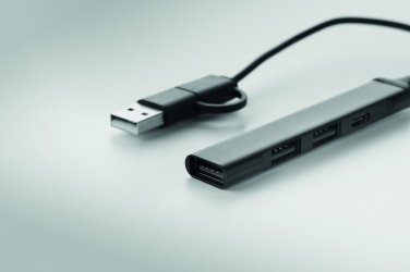 : USB 4 prievadų šakotuvas 19 cm