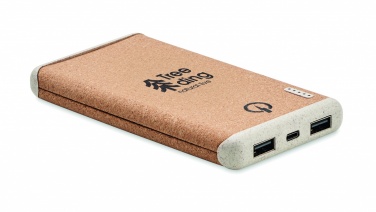 Logotrade firminės dovanos nuotrauka: Belaidis 10 000 mAh „PowerBank“.