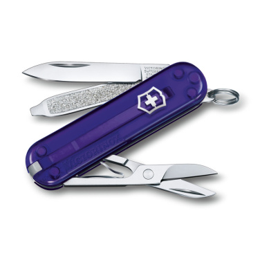 Logotrade firminės dovanos nuotrauka: Kišeninis peilis Classic SD skaidrus Victorinox