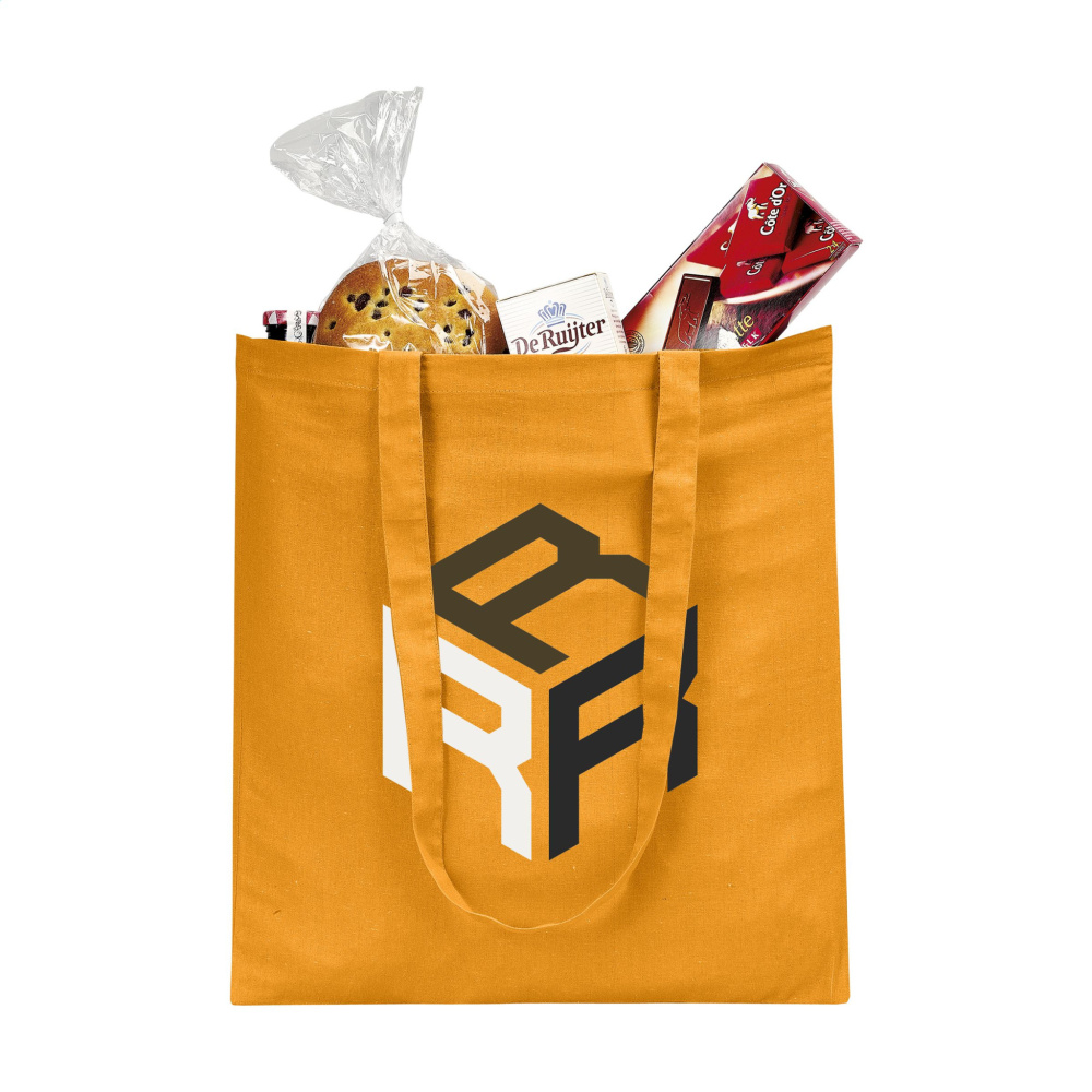 Logotrade firminės dovanos nuotrauka: Shoppy Color Bag (135 g/m²) medvilninis maišelis