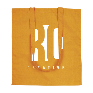 Logotrade reklaminės dovanos nuotrauka: Shoppy Color Bag (135 g/m²) medvilninis maišelis