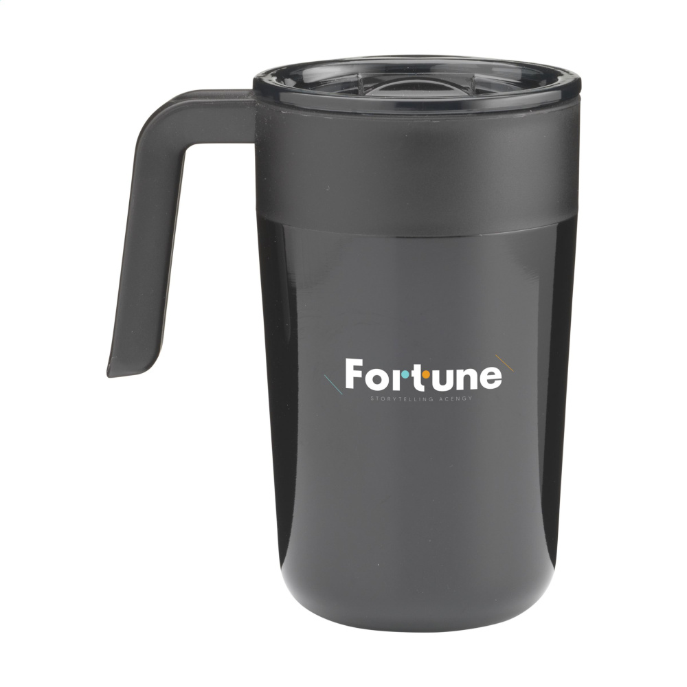 Logotrade verslo dovanos nuotrauka: Fika RCS Recycled Steel Cup 400 ml termopuodelis