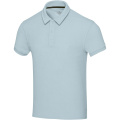 Akoya perdirbtas kilpinis unisex polo, Debesis Mėlyna