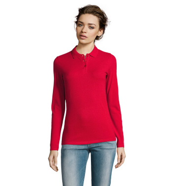 Logotrade firminės dovanos nuotrauka: PERFECT WOMEN LSL POLO 180