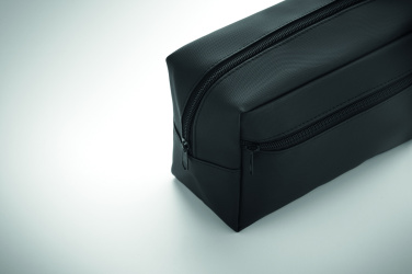 Logotrade reklaminiai produktai nuotrauka: Tualetinis krepšys iš 600D RPET medžiagos