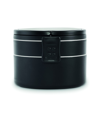 Logotrade reklaminiai produktai nuotrauka: Dviejų aukštų PP pietų dėžutė, 950 ml